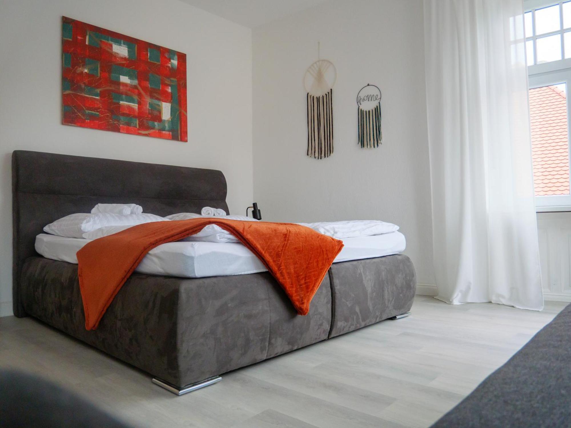 Amao-Brown I Exklusives City-Apartment I 85Qm I Privatparkplatz & Komfort I King-Size Bed Lahr  Buitenkant foto